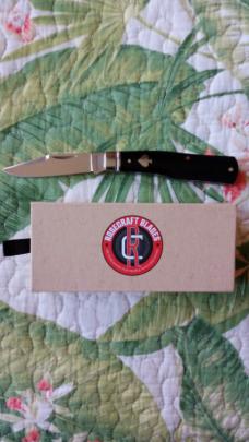 Rose Craft Blades Savage Creek Gunstock Slip Joint Folding Knife #RCT014 New