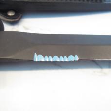  Coltellerie Maserin Fixed Blade Knife w/ Leather Sheath Para Design