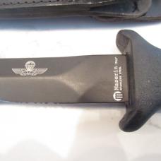  Coltellerie Maserin Fixed Blade Knife w/ Leather Sheath Para Design
