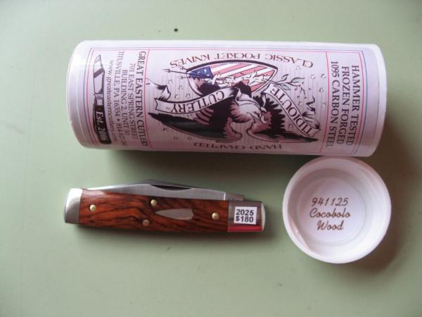 GREAT EASTERN TITIOUTE 941125 LIBERTY COCOBOLO WOOD #2