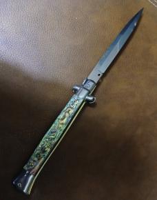 "SUPER PRETTY" 4MM 11" FRANK BELTRAME "ABOLONE" HARD TO FIND NEW!