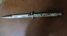"SUPER PRETTY" 4MM 11" FRANK BELTRAME "ABOLONE" HARD TO FIND NEW!