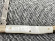 Kabar – 2 Blade Serpentine Pattern – Mother of Pearl