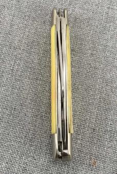 WR Case & Sons – Stockman 3318HE – Yellow Composite handles – 5 dot 1975