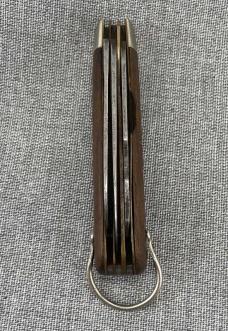 WR Case & Sons – Liner-lock 3 Blade Electrician 13031L – Walnut handles – 1965-1969