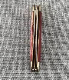 WR Case & Sons – Peanut pattern SR6220 – Smooth Red Bone handles – 1 dot 1979