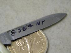 Boker USA Tree Brand 8064 Dealer Numbered Pearl Pen Knife