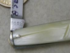 Boker USA Tree Brand 8064 Dealer Numbered Pearl Pen Knife