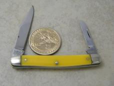 Boker USA Tree Brand 8288 Yellow Pen Knife