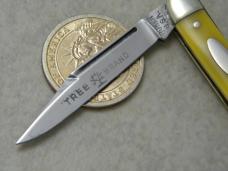 Boker USA Tree Brand 8288 Yellow Pen Knife