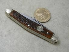 Boker USA 8586 Bone Stockman Knife