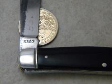 Boker USA Tree Brand 8367 Slick Black Stockman Knife