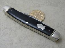 Boker USA Tree Brand 8367 Slick Black Stockman Knife