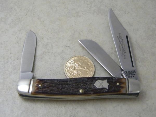 Camillus New York USA 179 Razor Edged Stockman Knife 