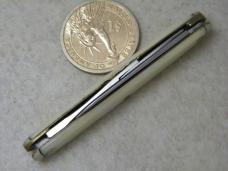 Camillus New York USA 46 White Lobster Knife w/Scissors