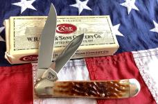 Case xx 1999 Copperhead (Mdl# 6249 SS) w/ Nice Brown Bone Handles -NOS