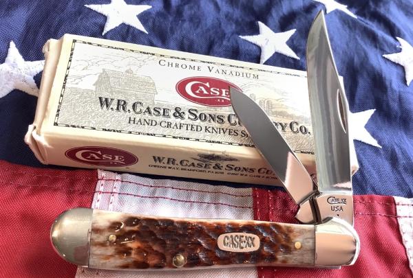 Case xx 1999 Copperhead (Mdl# 6249 SS) w/ Nice Brown Bone Handles -NOS Case xx 1999 Copperhead (Mdl# 6249 SS) w/ Nice Brown Bone Handles -NOS