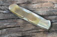 Buck 532 Custom Anvil Tang Stamp Mirror Polish Ram Horn Handles File Work Inside And Out