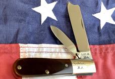 1972 Case xx Razor Barlow w/ Nice Derlin handles (mdl# 62009R) -NOS & Minty