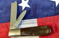 1972 Case xx Razor Barlow w/ Nice Derlin handles (mdl# 62009R) -NOS & Minty