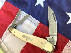 Bulldog Brand HAND MADE Whittler w/ Ivory Handles -NOS & M/NM