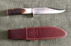 Randall Made Knife Model 12 - 6” Sportsman’s Bowie Stag W/Extras New