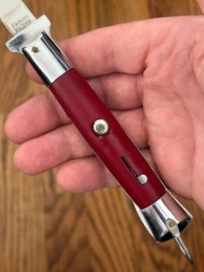 Rare Korean Fixed Guard Rizzuto Variation Switchblade Knife, Unused