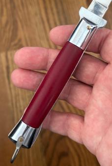 Rare Korean Fixed Guard Rizzuto Variation Switchblade Knife, Unused