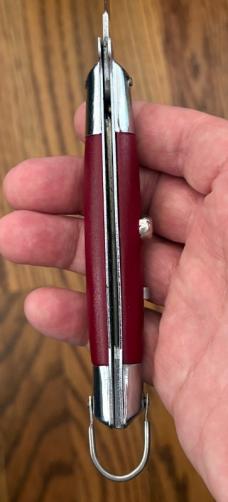 Rare Korean Fixed Guard Rizzuto Variation Switchblade Knife, Unused