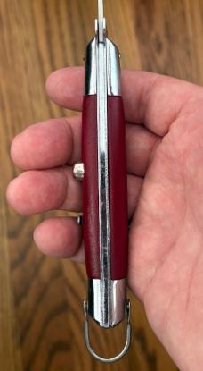 Rare Korean Fixed Guard Rizzuto Variation Switchblade Knife, Unused