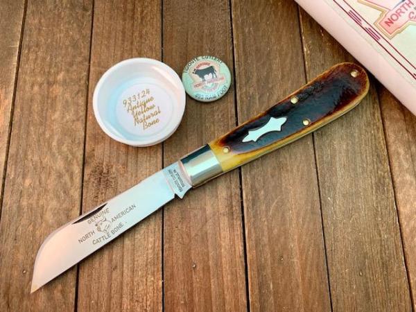 Great Eastern Cutlery Tidioute Rams Foot 93 Antique Yellow Bone 2024