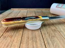 Great Eastern Cutlery Tidioute Rams Foot 93 Antique Yellow Bone 2024