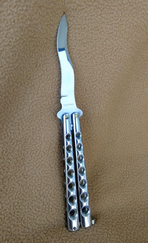 Vintage Kris Butterly Knife 1980s Vintage Kris Butterly Knife 1980s