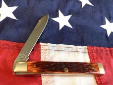 Case xx Select Doctors Knife (mdl# 6185 SS) w/ Sweet Chestnut Bone Handles -NOS