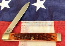Case xx Select Doctors Knife (mdl# 6185 SS) w/ Sweet Chestnut Bone Handles -NOS