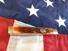 Case xx Select Doctors Knife (mdl# 6185 SS) w/ Sweet Chestnut Bone Handles -NOS