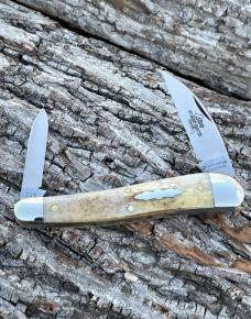 GEC TIDIOUTE ** SFO 380225 SMOOTH APPALOOSA BONE CAMPFIRE WHITTLER