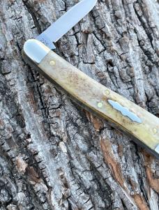 GEC TIDIOUTE ** SFO 380225 SMOOTH APPALOOSA BONE CAMPFIRE WHITTLER