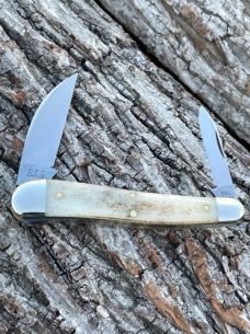GEC TIDIOUTE ** SFO 380225 SMOOTH APPALOOSA BONE CAMPFIRE WHITTLER