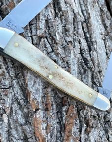 GEC TIDIOUTE ** SFO 380225 SMOOTH APPALOOSA BONE CAMPFIRE WHITTLER