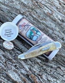 GEC TIDIOUTE ** SFO 380225 SMOOTH APPALOOSA BONE CAMPFIRE WHITTLER