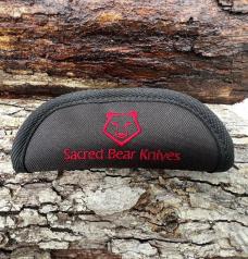 SACRED BEAR "TORY UTT" CUSTOM JIGGED BONE DAMASCUS MEDIUM TRAPPER