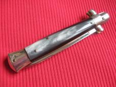 Vintage 1960's Italian Button Open Button Close 9 Inch Stiletto Switchblade Knife