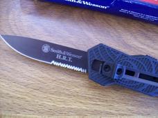 Smith & Wesson H.R.T. OTF Discontinued All Black Partial Serr. UNUSED W/Box Instructions