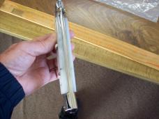 Vintage 15 Inch Italian Circa 1980's Discontinued Rare Faux Pearl Rostfrei Italy UNUSED!