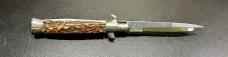 Dolphins 7” Picklock Stiletto, Stag Scales