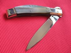 Quality Italian Unique Mechanism LEPRE Knife Limited Edition 2016 MANIAGO ITALY w/Certificate
