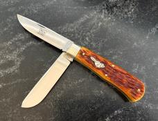 Great Eastern Cutlery Northfield 235220 Pioneer Trapper OKCA 2020 Club Knife Jig Bone GEC 23 