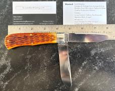 Great Eastern Cutlery Northfield 235220 Pioneer Trapper OKCA 2020 Club Knife Jig Bone GEC 23 