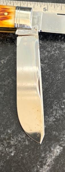 Great Eastern Cutlery Northfield 235220 Pioneer Trapper OKCA 2020 Club Knife Jig Bone GEC 23 